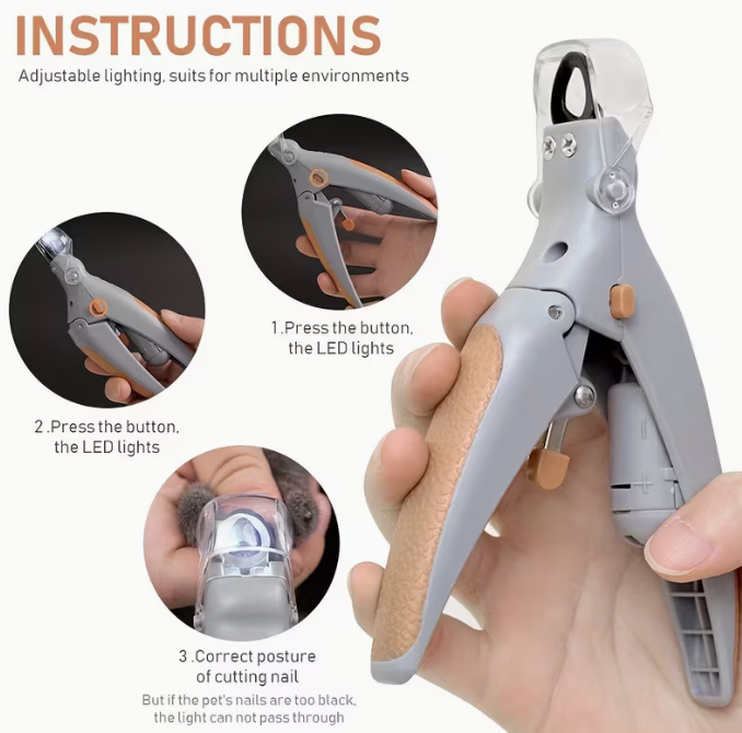 Baobab™ LED SafeTrim Pet Nail Clipper