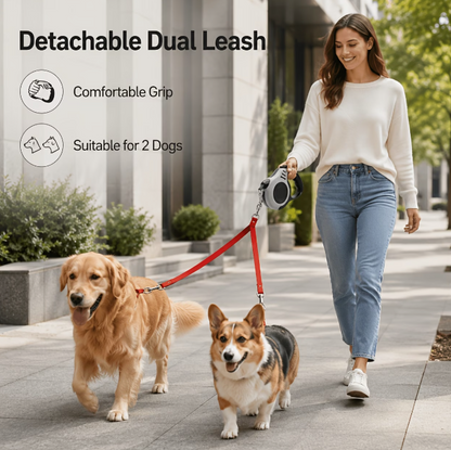 Baobab™ DuoWalk 360° Retractable Leash