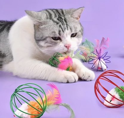 Baobab™ FeatherFun Cat Toy Set